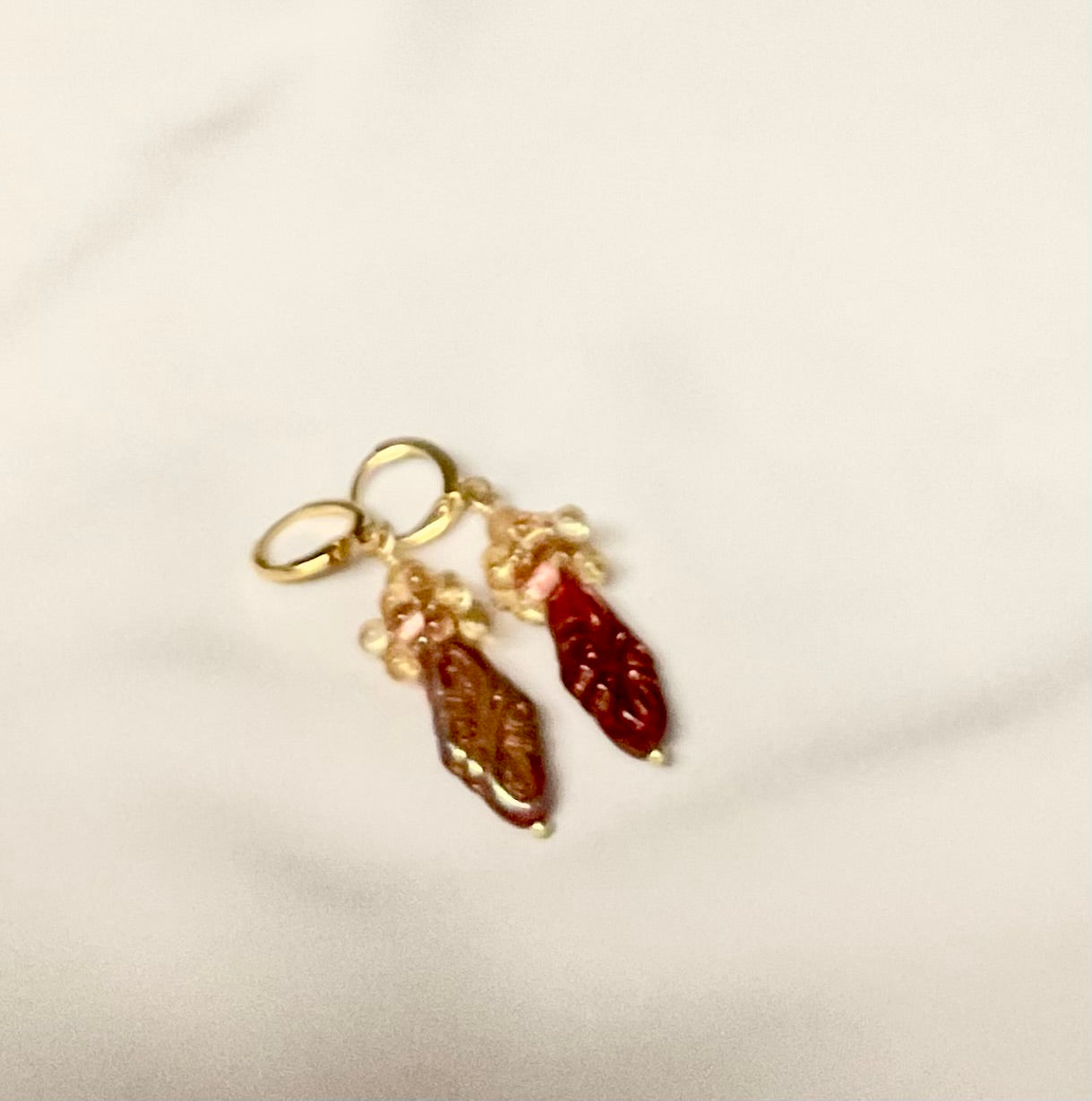 Golden Arabesque Earrings