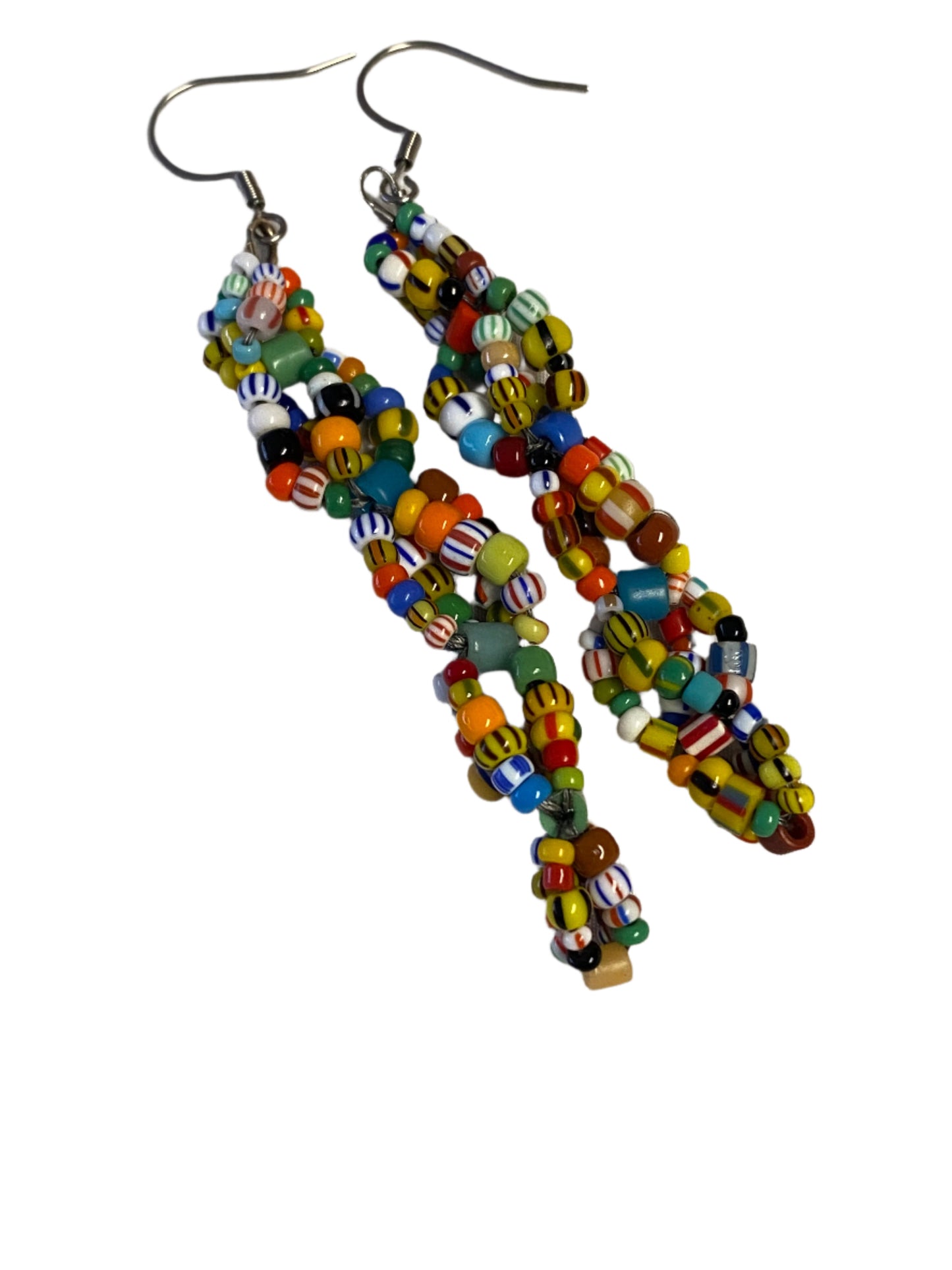 African Inspired Trade Bead Drops