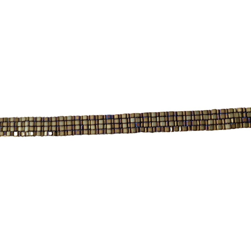 Loomed Triangle Beaded Bracelet