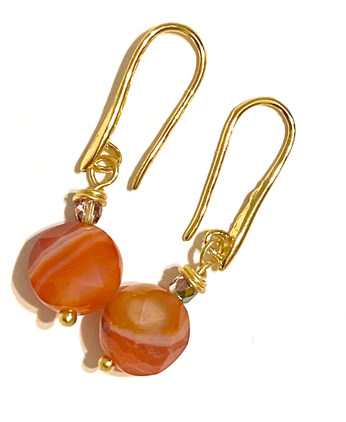 Carnelian Agate Drops