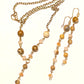 Picture Jasper Sparkle Necklace and Earrings