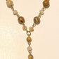 Picture Jasper Sparkle Necklace and Earrings