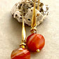 Carnelian Agate Drops
